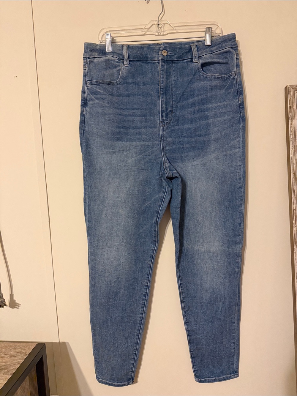 Curvi highest rise jegging Women's Jeans in Medium Blue